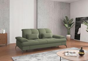 2,5SEDÁK, textil, olivově zelená Sit & More - Pohovky, Online Only