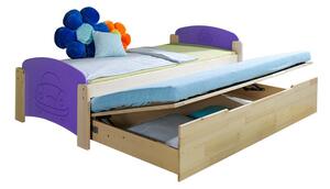 Dětská postel s přistýlkou JAS 2 Dolmar 101/74/210 Barva: olse