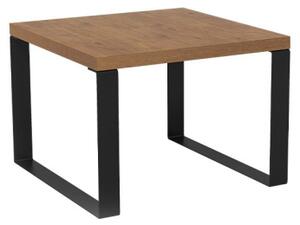 Moderní konferenční stolek Wyskiz, Barva:: černá / dub lancelot Mirjan24 5903211282225