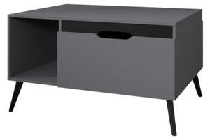 Konferenční stolek Motez, Barva dřeva: šedá / šedá + černá Mirjan24 5903211282034