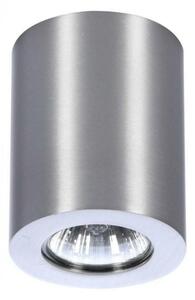 Stropní bodové přisazené svítidlo AZzardo Boris aluminium AZ1053 GU10 1x50W IP20 7,5cm kulaté hliníkové