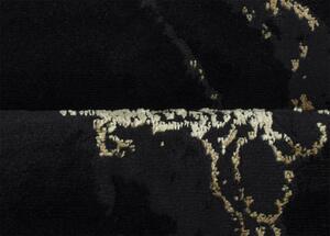 Breno Kusový koberec MARMARIS 400/nero, Černá, Vícebarevné, 80 x 150 cm