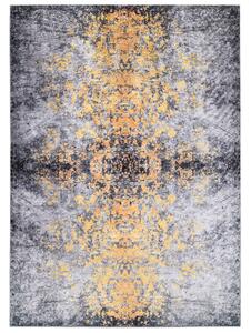 Kusový koberec Eda černý 80x150cm