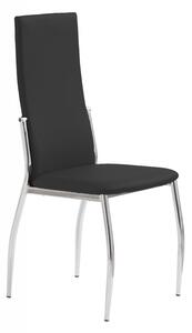 Jídelní židle K3 eko kůže / chrom Halmar Vanilka