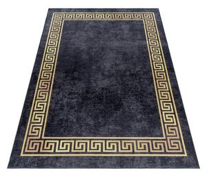 Kusový koberec Fiesta 4305 black 80x150 cm