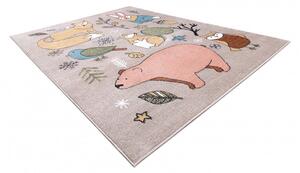 Dětský kusový koberec Fun Forester beige 180x270 cm