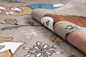 Dětský kusový koberec Fun Forester beige 280x370 cm