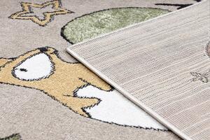 Dětský kusový koberec Fun Forester beige 160x220 cm