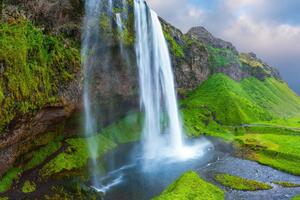 Obraz vodopád na Islandu