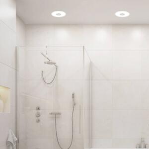 LED vestavné stropní svítidlo 748 IP44 CCT Spínač Ø 12cm