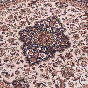 Makro Abra Kulatý koberec CHENILLE PRINTED JZ-275 Klasický hnědý Rozměr: průměr 120 cm