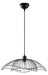 Černé závěsné svítidlo s kovovým stínidlem ø 50 cm Farac – Opviq lights