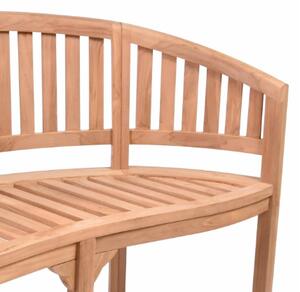 Zahradní teaková lavice, 2místná, ošetřené, 120 cm