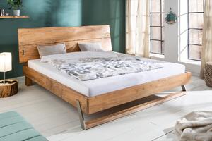 Noble Home Masivní akáciová postel Siren, 180x200 cm
