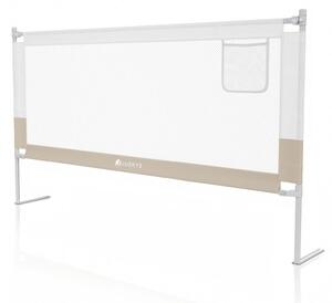 Dětská zábrana na postel, 180 cm, výškově nastavitelná