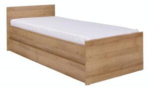 Jednolůžková postel 90 cm Cortez C 15 (dub riviera) (s roštem). Vlastní profesionální přeprava až k Vám domů 1004887