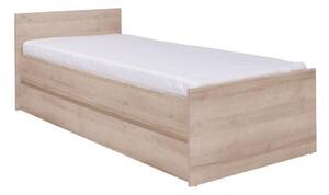 Jednolůžková postel 90 cm Cortez C 15 (dub sonoma) (s roštem). Vlastní profesionální přeprava až k Vám domů 1004888