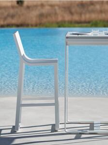 GANDIA BLASCO - Barová židle FLAT s vysokou opěrkou