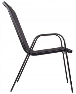 Vikio Zahradní židle T115 černá