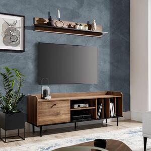 VASINA | TV stolek | VS-07 | RTV100 | 100 cm | dub brandy castello