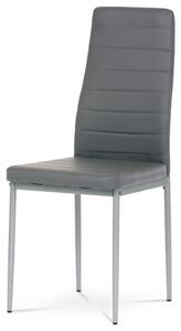 Jídelní židle VENTA — ekokůže, více barev Lanýžová