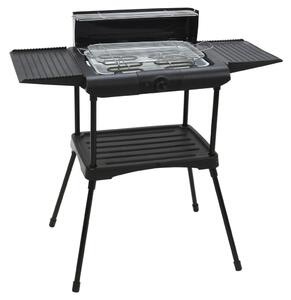 ProGarden Elektrický gril na stojanu 2 000 W černý