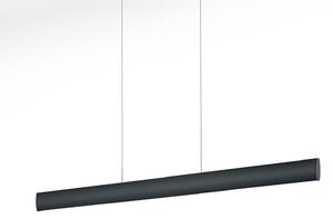 LED závěsné světlo Runa, černá, délka 92 cm