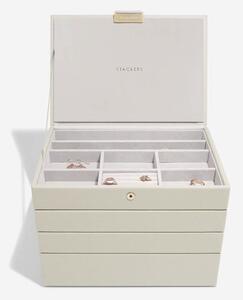 Stackers, Šperkovnice 4 v 1 Oatmeal Classic Set | krémová 75608