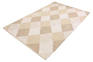 Koberec GALERIA 230x160 CM béžovo-hnědý Textil | Kusové koberce | Obdelníkové