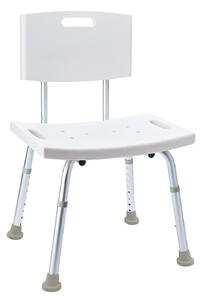 Ridder A00602101 Židle s opěradlem a nastavitelnou výškou, nosnost 100 KG, v. 34 - 52 cm