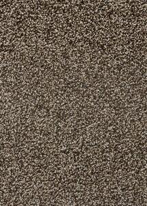 Breno Metrážový koberec MIRA 44, šíře role 400 cm, Hnědá, Vícebarevné