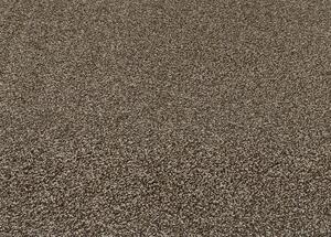 Breno Metrážový koberec MIRA 44, šíře role 400 cm, Hnědá, Vícebarevné