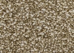 Breno Metrážový koberec MIRA 35, šíře role 400 cm, Hnědá, Vícebarevné