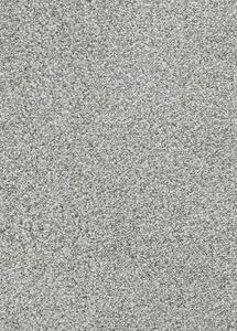 Breno Metrážový koberec MIRA 95, šíře role 400 cm, Šedá