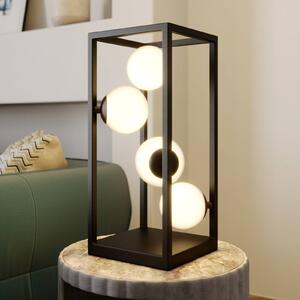 Lindby Utopia LED stolní lampa s koulemi ze skla