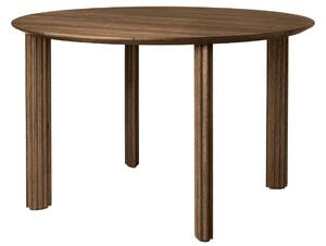 Umage Tmavý dubový jídelní stůl Comfort Circle 120 cm