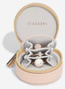 Stackers, Cestovní šperkonvice do kabelky Oyster Travel Blush | růžová