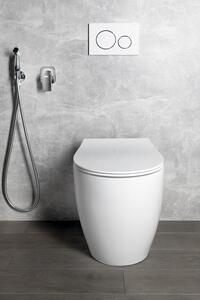 Isvea, SENTIMENTI stojící WC, Rimless, 36x52 cm, bílá (SmartFixPlus), 10SM10004SV