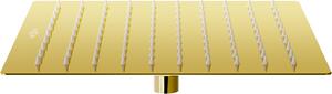 Mexen Sprchová hlavice Slim nerezová 25 x 25 cm, zlatá, 79125-50