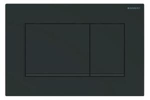 Geberit Sigma30 - Ovládací tlačítko pro 2 množství splachování, matná černá/černá 115.883.16.1