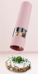 SILVERCREST® KITCHEN TOOLS Elektrický mlýnek na sůl nebo pepř (světle růžová) (100352033002)