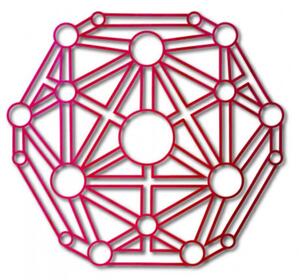 Geometrický obraz na zeď vyřezávaný z dřevěné překližky l SENTOP PR0330