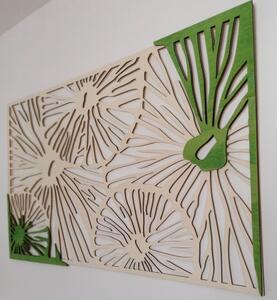 Dřevěný obraz na zeď - KIWIKI 3918 PR0301 multi green