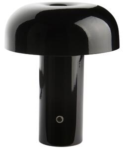 Jotex Černá kovová nabíjecí stolní LED lampa RAGGE