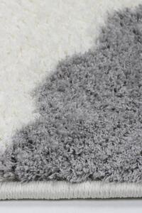 Dětský koberec SLIM 6917 bílý