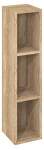 Sapho ESPACE otevřená policová skříňka 20x94x22cm, dub alabama ESC130-2222
