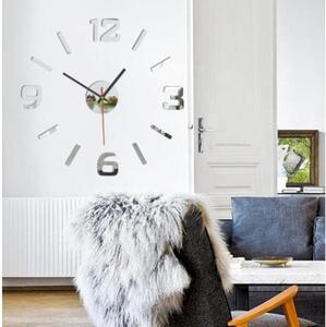 Nalepovací nástěnné hodiny z akrylu – moderní 3D plexi hodiny | SENTOP X0089