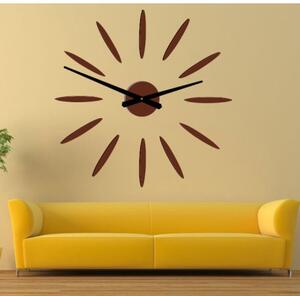 3D nalepovací hodiny na zeď DIY: Minimalismus a tichý chod | SENTOP 12P050 2D PLEXI