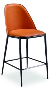 MIDJ - Barová židle LEA, kožená