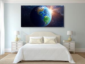 Obraz modrá planeta Země